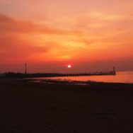 Courseulles sur Mer Sunset 2008